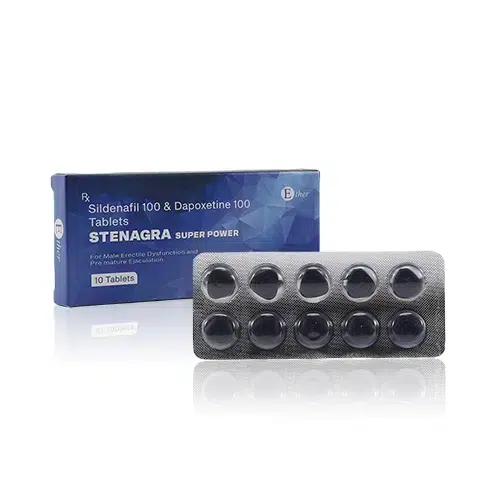 【藍鑽】Stenagra Super Power 超級雙效威而鋼 200mg (10錠裝) 【藍鑽】Stenagra Super Power 超級雙效威而鋼 200mg (10錠裝)